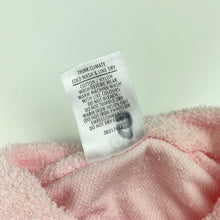 Load image into Gallery viewer, Girls Target, pink terry coverall / romper, FUC, size 000,  