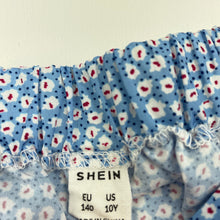 Load image into Gallery viewer, Girls SHEIN, lightweight floral skirt, elasticated, L: 36cm, EUC, size 10,  