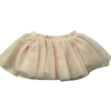 Girls Baby Baby, lined pink tulle skirt, elasticated, GUC, size 00,  