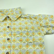 Load image into Gallery viewer, Boys Seed, linen short sleeve shirt, EUC, size 3,  