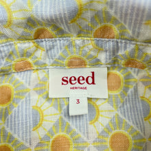 Load image into Gallery viewer, Boys Seed, linen short sleeve shirt, EUC, size 3,  