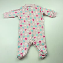 Load image into Gallery viewer, Girls Target, pink cotton coverall / romper, EUC, size 000,  