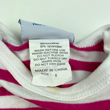 Load image into Gallery viewer, Girls Sea World, stretchy bodysuit / romper, mark on neck, FUC, size 0,  