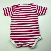 Load image into Gallery viewer, Girls Sea World, stretchy bodysuit / romper, mark on neck, FUC, size 0,  