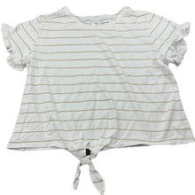 Load image into Gallery viewer, Girls Target, striped tie front t-shirt / top, FUC, size 10,  