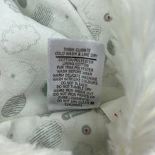 Load image into Gallery viewer, Girls Disney, Winnie the Pooh cotton lined velour hooded jacket, GUC, size 000,  