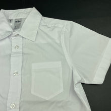 Load image into Gallery viewer, unisex Anko, white short sleeve school shirt, EUC, size 7,  