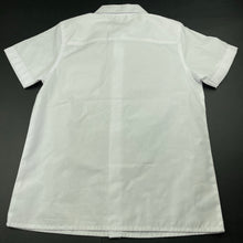 Load image into Gallery viewer, unisex Anko, white short sleeve school shirt, EUC, size 7,  