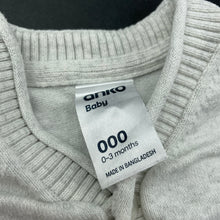 Load image into Gallery viewer, unisex Anko, lightweight knitted cardigan / sweater, FUC, size 000,  