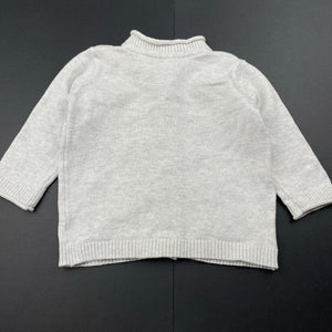unisex Anko, lightweight knitted cardigan / sweater, FUC, size 000,  