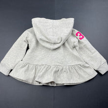Load image into Gallery viewer, Girls Ralph Lauren, stretchy embroidered zip hoodie sweater, GUC, size 6 months,  