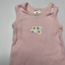 Load image into Gallery viewer, Girls Target, pink cotton singlet top, bird, EUC, size 0000,  