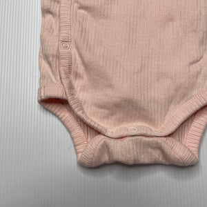 Girls Anko, ribbed stretchy bodysuit / romper, EUC, size 0000,  