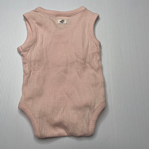 Girls Anko, ribbed stretchy bodysuit / romper, EUC, size 0000,  