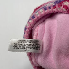 Load image into Gallery viewer, Girls Target, fleece lined knitted winter hat, EUC, size 7-10,  