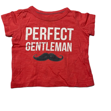 Boys Carters, cotton t-shirt / top, mark back hem, FUC, size 0,  