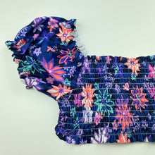 Load image into Gallery viewer, Girls Mango, floral swim top, GUC, size 6,  