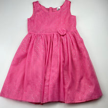 Load image into Gallery viewer, Girls H&amp;T, lined pink tulle party dress, FUC, size 6, L: 59cm