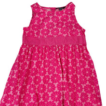 Load image into Gallery viewer, Girls George, lightweight floral cotton dress, FUC, size 8, L: 69cm
