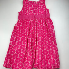 Load image into Gallery viewer, Girls George, lightweight floral cotton dress, FUC, size 8, L: 69cm