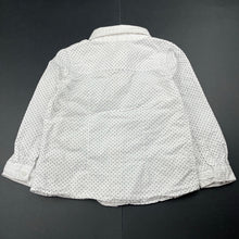 Load image into Gallery viewer, Boys Peter Morrissey, spotted cotton long sleeve shirt, GUC, size 2,  