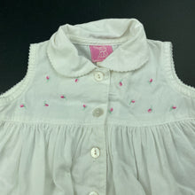 Load image into Gallery viewer, Girls MINIHAHA, embroidered cotton swing top / blouse, GUC, size 0,  