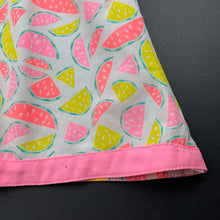 Load image into Gallery viewer, Girls Target, lined lightweight dress, watermelon, FUC, size 6, L: 60cm