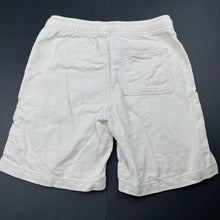 Load image into Gallery viewer, Boys Cotton On, cream cotton shorts, elasticated, FUC, size 7,  