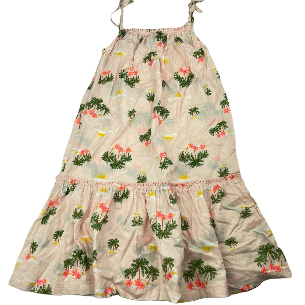 Girls Mango, lightweight cotton summer dress, EUC, size 6, L: 70cm