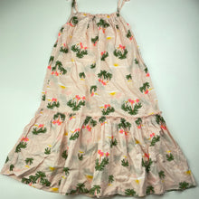 Load image into Gallery viewer, Girls Mango, lightweight cotton summer dress, EUC, size 6, L: 70cm