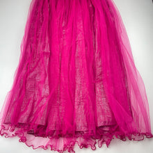 Load image into Gallery viewer, Girls STOP to start, metallic pink &amp; tulle party dress, GUC, size 6, L: 90cm