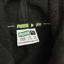 Load image into Gallery viewer, Boys Puma, play, black hoodie sweater, EUC, size 4-5,  