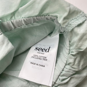 Girls Seed, lightweight broderie cotton summer top, EUC, size 9,  