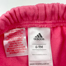 Load image into Gallery viewer, Girls Adidas, fleece lined track pants, elasticated, discolouration, FUC, size 0,  