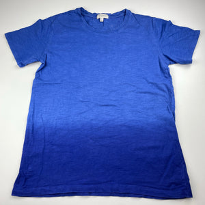 Boys Witchery, blue cotton t-shirt / top, wash fade, FUC, size 14,  
