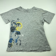 Load image into Gallery viewer, Boys Pumpkin Patch, grey marle cotton t-shirt / top, FUC, size 5,  