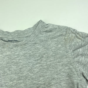 Boys Pumpkin Patch, grey marle cotton t-shirt / top, FUC, size 5,  