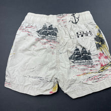 Load image into Gallery viewer, Boys Billabong, lightweight cotton shorts, elasticated, GUC, size 0,  