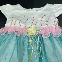 Load image into Gallery viewer, Girls Orchid, lined tulle party dress, EUC, size 2, L: 44m