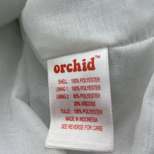 Load image into Gallery viewer, Girls Orchid, lined tulle party dress, EUC, size 2, L: 44m
