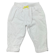 Load image into Gallery viewer, Girls Pumpkin Patch, white stretchy pants, elasticated, FUC, size 00,  