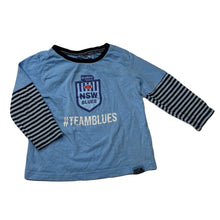 Load image into Gallery viewer, Boys NSWRL, Supporter NSW Blues cotton long sleeve top, GUC, size 2,  