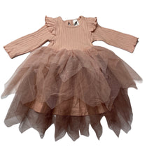 Load image into Gallery viewer, Girls Dymples, pink tulle party dress, NEW, size 00, L: 44cm approx