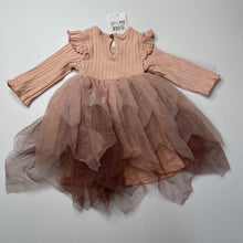 Load image into Gallery viewer, Girls Dymples, pink tulle party dress, NEW, size 00, L: 44cm approx