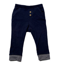 Load image into Gallery viewer, Girls Zara, blue stretchy pants / bottoms, elasticated, GUC, size 0,  