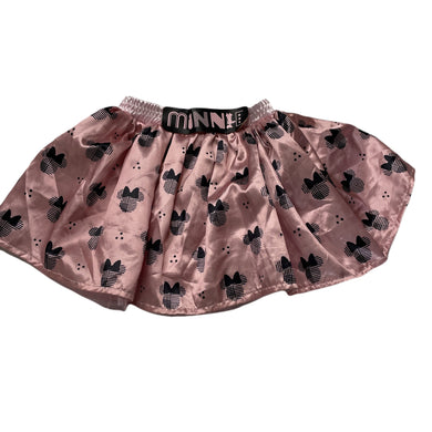 Girls Disney, Minnie Mouse skirt, elasticated, L: 23cm, W: 20cm across unstretched, FUC, size 0-1,  