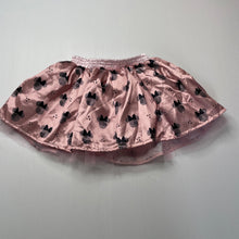 Load image into Gallery viewer, Girls Disney, Minnie Mouse skirt, elasticated, L: 23cm, W: 20cm across unstretched, FUC, size 0-1,  
