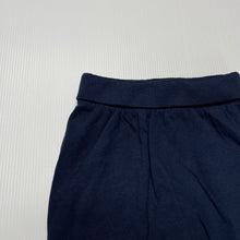 Load image into Gallery viewer, unisex Target, navy cotton shorts, elasticated, EUC, size 000,  