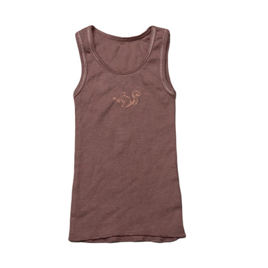Girls Anko, pink cotton singlet top, GUC, size 000,  