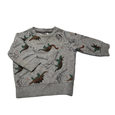 Boys Baby Berry, lightweight sweater / jumper, dinosaurs, FUC, size 0,  